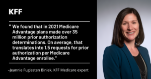 Read more about the article Testimony: Prior Authorization in Medicare Advantage